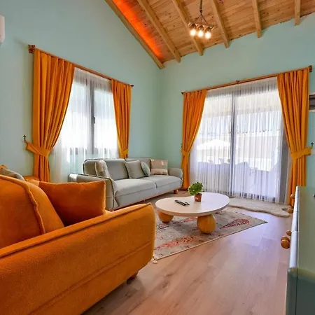 וילה Ozbi 2-villa With Ootdoor Heated Pool For 4 People In פאטהיה