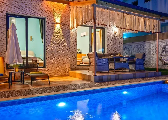 Ozbi 2-villa With Ootdoor Heated Pool For 4 People In *