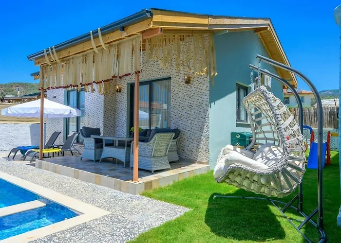 Ozbi 2-villa With Ootdoor Heated Pool For 4 People In ヴィラ